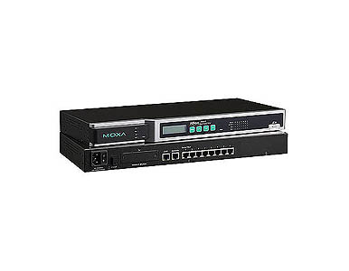 NPort 6610-8-48V - 8 ports RS-232 secure device server, 48VDC by MOXA